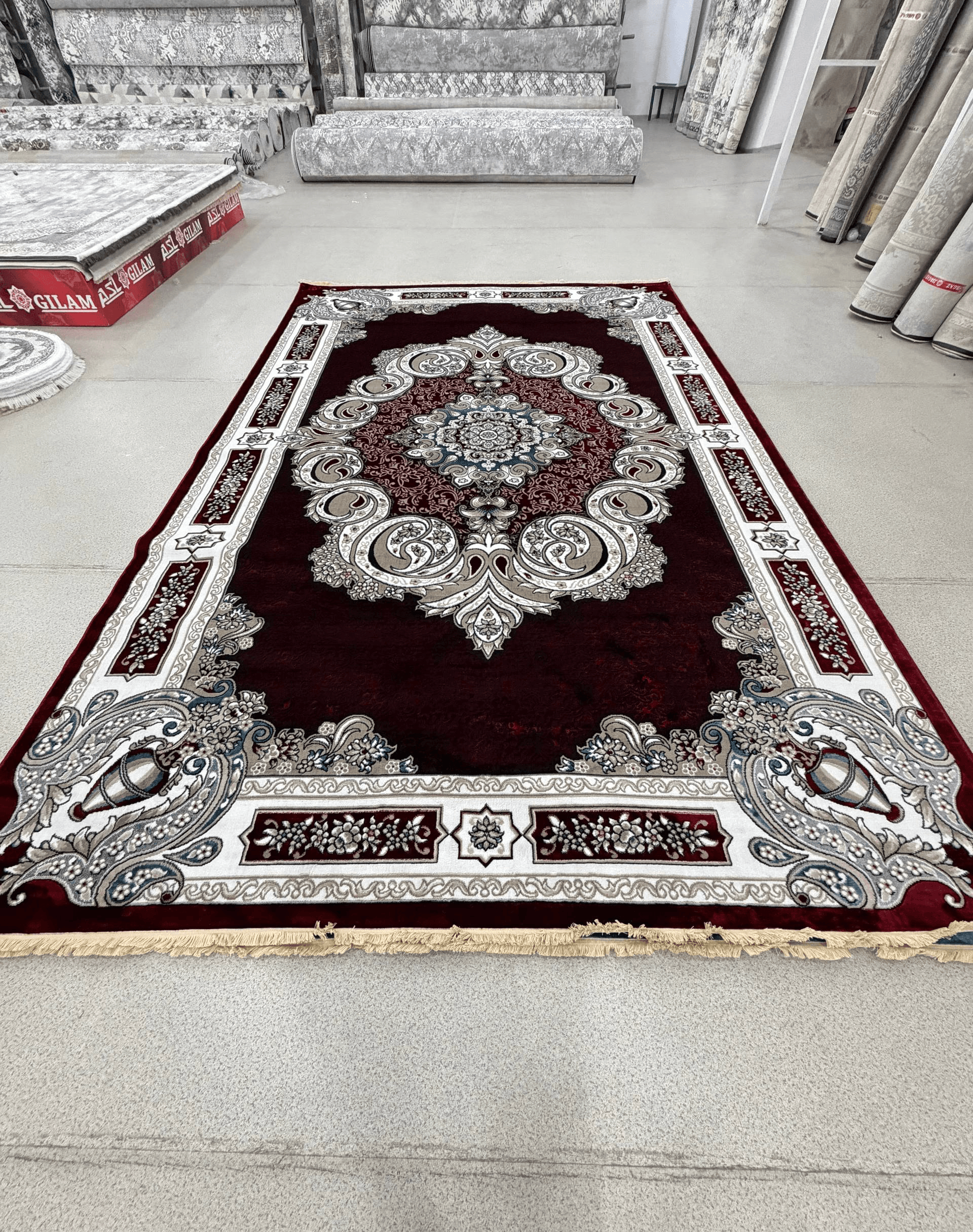 Шелковый ковер 'Золотая Бухара'